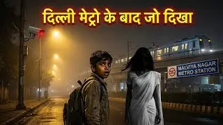 Delhi Metro ke baad jo dikha&hellip; | Malviya Nagar ki sachchi horror ghatna😨