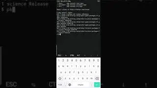 Text art in termux