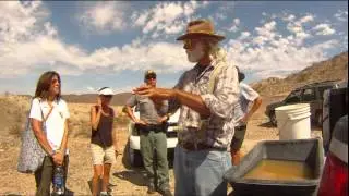 First class Miners taking JTNP Park Officials on a Tour Outside the JTNP