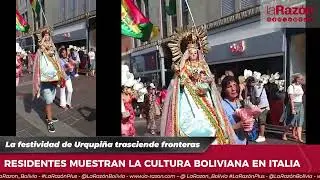 La fiesta religiosa de Urqupi&ntilde;a se convirti&oacute; en una tradici&oacute;n local en la ciudad de B&eacute;rgamo Italia