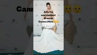 Julia fox wore boldest dress at Cannes🥺🥺 #cannesfilmfestival #cannes2023 #juliafox #shorts #cannes