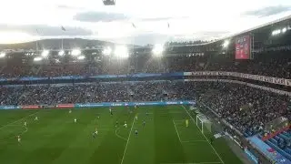 Ullevaal Stadion in Oslo. Stadium of the Norwegian National Team