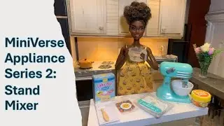 NEW MiniVerse Stand Mixer. Miniature kitchen items: Mini Brands, Temu, Miniverse hacks