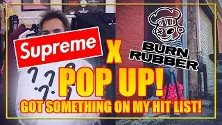 BURN RUBBER X SUPREME SATURDAYS POP UP!