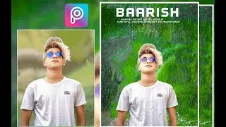 Rainy day || Rainy day Photo EDITING || PICSART MANIPULATION 2018 EDITING