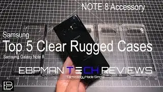 Top 5 Clear Rugged Cases for the Samsung Galaxy Note 8