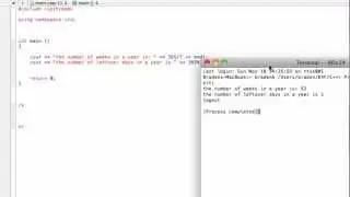 Integer division and remainders using the modulus (%) operator (C++ programming tutorial)