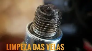 MANUTENÇÃO EM MOTOR DE POPA - LIMPEZA DE VELA