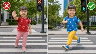 Important City Safety Rules for Kids! Stay Safe with Twin Twin