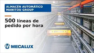 Manitou automatiza el almacenaje y la preparación de pedidos de piezas de recambio
