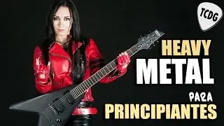 Aprende Como Tocar HEAVY METAL en Guitarra Para Principiantes! TCDG