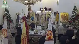 Свята Літургія  08.30. 18.01.2026
