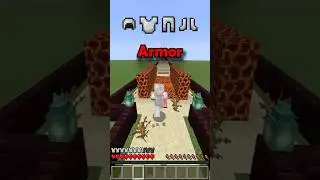 All Armors vs Mini Game!!😱😱😱#minecraft #memes