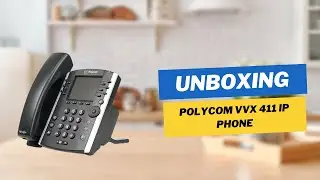 Polycom VVX 411 IP Phone (2200-48450-025) | Unboxing