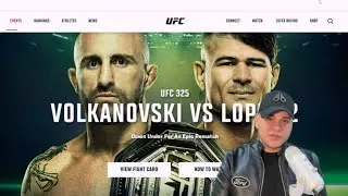 UFC 325: Volkonovski OR Diego Lopez FULL CARD Predictions