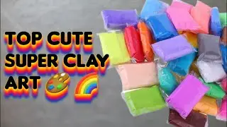 Top cute super clay art ideas 🌈| Trending clay art ideas 🎨