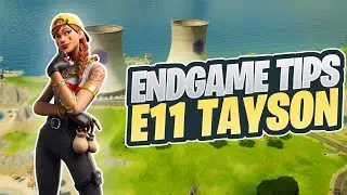VOD Review - Endgame Tips with E11 Tayson (FNCS Solo EU 1st Place, 12 Elimination Victory Royale)