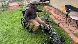 Meet the Force 2 Handcycle by TopEnd- Transfers, Safety, and General Fitting