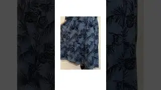 BLUE PRINTED WINTER STONE LINEN DRESS | PAKISTANI LINEN SUITS UK | BUY PAKISTANI SUITS IN UK