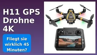 BEWERTUNG (2025): H11 GPS Drohne 4K. WESENTLICHE Einzelheiten