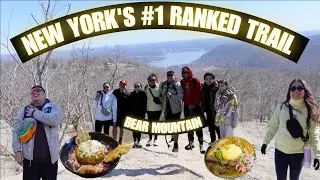HIKING NEW YORK'S NUMBER 1 RANKED TRAIL! BEAR MOUNTAIN (BEST FOOD IN QUEENS AFTER HIKE)