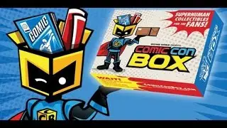 Comic Con Box August 2016 Conflict UNBOXING. Comicsheatingup.net