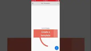 How to create a section template to save time in Report and Run version 2 (iOS)
