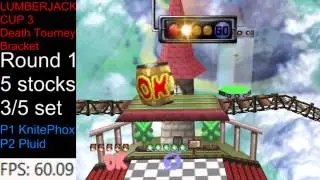LUMBERJACK CUP 3 - DEATH Tourney R1 (p1) KnitePhox vs (p2) Pluid
