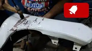 Honda Activa 5G Full Denting Painting Restoration | Complete Body Repair Process | Before vs After