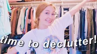 CLEANING OUT MY CLOSET