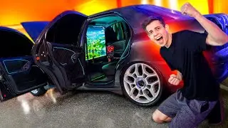 Finalizei o GAMING ROOM dentro de um FIAT MAREA
