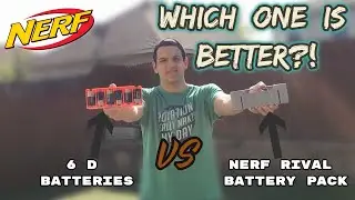 Rival Rechargeable Battery Pack VS D Batteries | Range Test