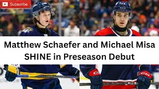Matthew Schaefer and Michael Misa SHINE in Preseason Debut | NHL Preseason Recap