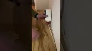 Parkett an extrem schiefe Wand zuschneiden