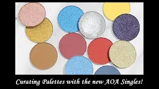 Curating Palettes | with my NEW AOA Single Shadows | from Shop Miss A!