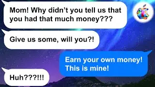 【Apple】My son and his wife tried to threaten me to give them my money! But I'll teach them a lesson!