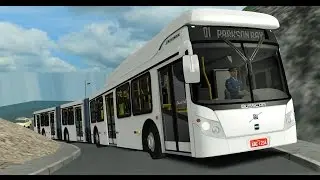 [OMSI 2] Linha 01 Garden Island - Urbanuss Biarticulado + G27 #OMSI2 #OMSI