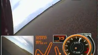 Two laps of Anglesey - 08-05-10 - Video VBOX Recording