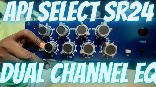 API Select SR24 Dual Channel EQ HAND ON