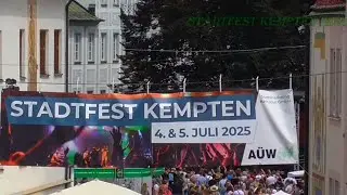 Stadtfest Kempten Allgäu 2025 Teil 3/3