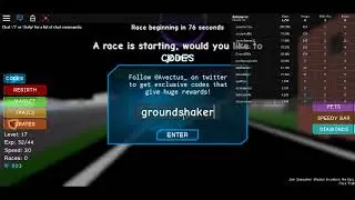 free roblox speed simulator code! note: hurry