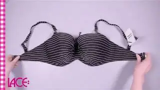 PrimaDonna Swim - Sherry Bikini Bandeau BH D-H sk&aring;l - Smoking 75G - 4000216 | Lace.dk
