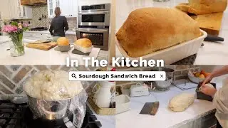 Make Sourdough Sandwich Bread With Me | Cook From Scratch & Save Money