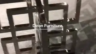 Stainless steel dining table
