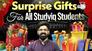 Surprise Gifts for all Study IQ Students| By Amit Sir