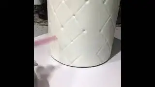 DIAMOND QUILT PATTERN CAKE TUTORIAL