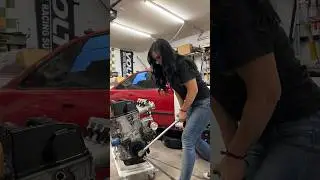 Installing a K20 crankshaft pulley on my K24 from Dorman Products