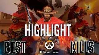 McCree 💥4k - Highlight Kills - Best Moments - Ultimate - / Overwatch DPS ❗❕❗