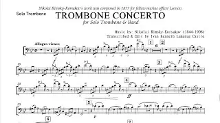 TROMBONE CONCERTO for Solo Trombone & Band - Nikolai Rimsky-Korsakov