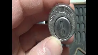 (206) Compx National Mailbox Lock Picked Open